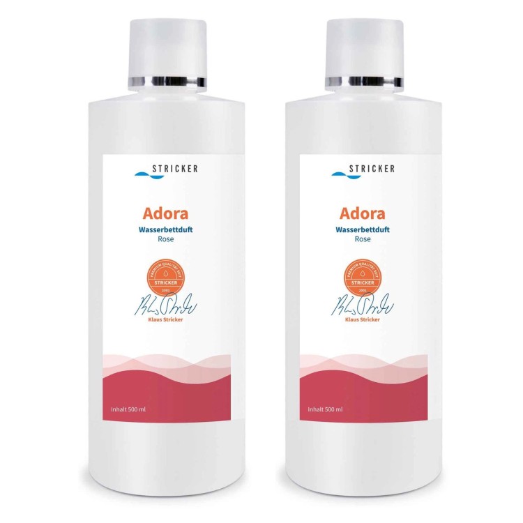 Adora Wasserbettduft Rose 2 x 500ml